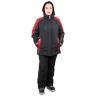 Зимний женский костюм Brodeks KW 208, чёрный/красный + KW 405