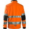 Сигнальная куртка Softshell Dimex 688R, сигнальный оранжевый/черный