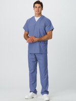 Костюм универсальный хирурга (тк.Панацея,160), дымчато-голубой