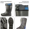 Сапоги зим. Norfin BERINGS SPIKE с манж. и шипами антрац. -45С EVA р.36-37
