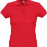 Рубашка поло женская Passion 170, красный