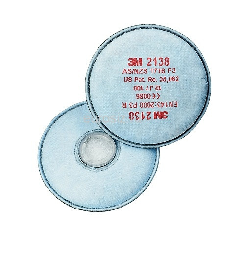 Фильтр 3М™ 2138 (P3) противоаэрозольный (2шт)