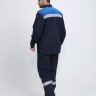 Костюм Стандарт/Дамаск СОП (тк.Смесовая,210) брюки, т.синий/васильковый