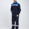 Костюм Стандарт/Дамаск СОП (тк.Смесовая,210) брюки, т.синий/васильковый