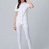 Костюм женский Модерн-003 (тк.Спандекс,175) MedLine, белый