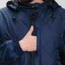 Куртка демисезонная Бомбер-Люкс (тк.Дюспо), синий
