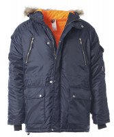 Куртка зимняя Аляска (тк.Оксфорд) , т.синий