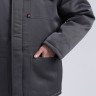 Костюм зимний Труженик-Ультра СОП (тк.Смесовая,210) брюки, т.серый/оранжевый