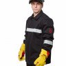 Костюм сварщика WORKER 3 кл.защиты (тк.100% хб,500) КСв №124 W, черный