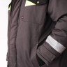 Костюм зимний Ховард (Балтекс, 210) брюки, темно-серый/лимон