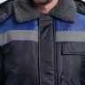 Куртка зимняя Бригада NEW (тк.Оксфорд), т.синий/васильковый