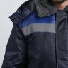 Куртка зимняя Бригада NEW (тк.Оксфорд), т.синий/васильковый
