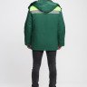Куртка зимняя Бригада NEW (тк.Смесовая,210), зеленый/лимонный