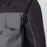 Куртка-трансформер Лидер IMP (тк.Смесовая,240), т.серый/св.серый