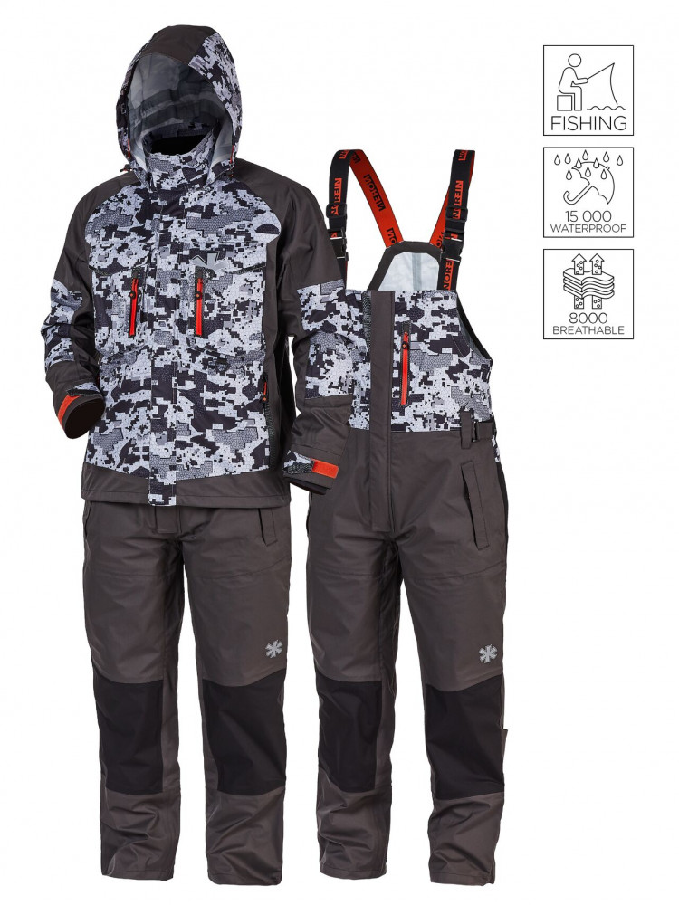 Костюм демисезонный Norfin PRO DRY 3 CAMO