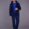 Куртка мужская (тк.Флис, 280), т.синий
