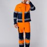Костюм дорожник Сигнал-1 (тк.Балтекс,210) брюки, оранжевый/т.синий